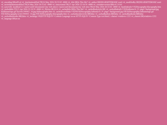 Discography/_vti_cnf/discographyitm screenshot