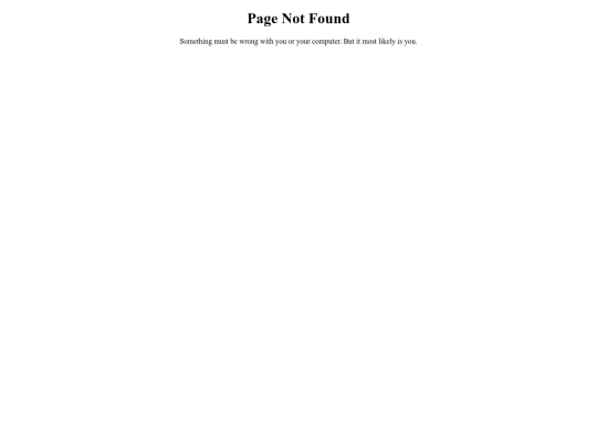 not_found screenshot