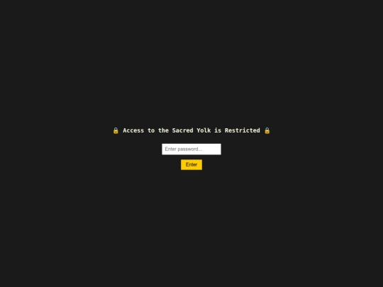 password-protected-egg-cult-secrets screenshot