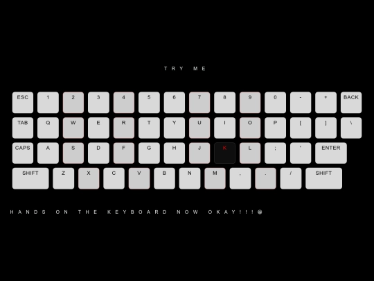 css/keyboard screenshot