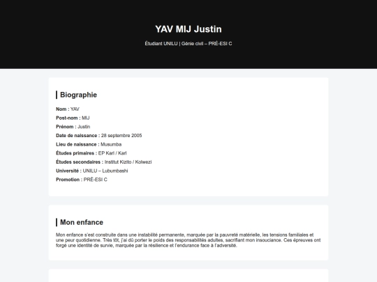 Justin  screenshot