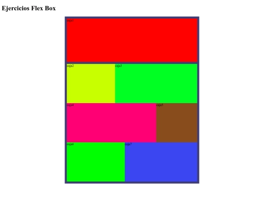 FLEXBOX/FLEXBOX I/FLEXBOX I screenshot