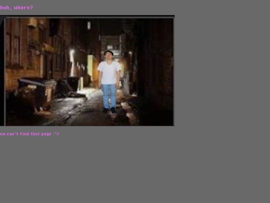 not_found screenshot