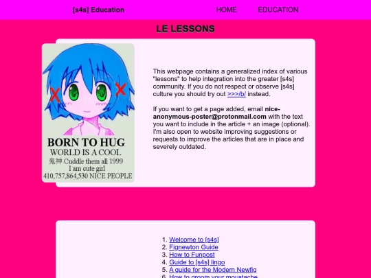 education screenshot