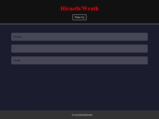 hiraethalwrath/hiraethalwrathindex screenshot