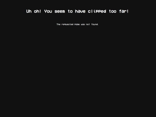 not_found screenshot
