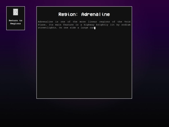 regions/adrenaline screenshot