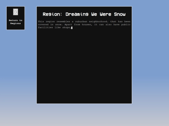regions/dreaming-we-were-snow screenshot