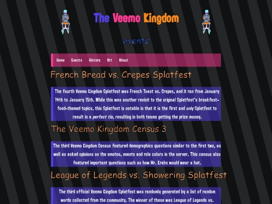 veemo/events screenshot