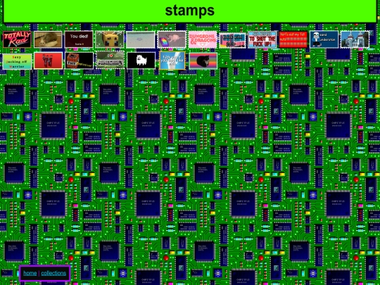 stamps screenshot