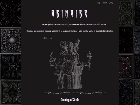 grimoire screenshot