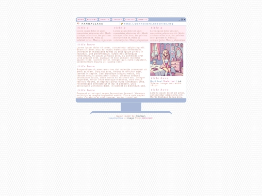 blog screenshot