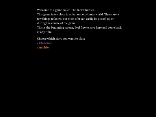 The Inevitabilities screenshot