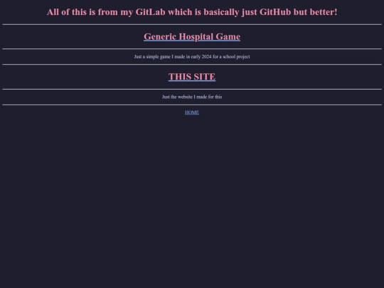 projects screenshot