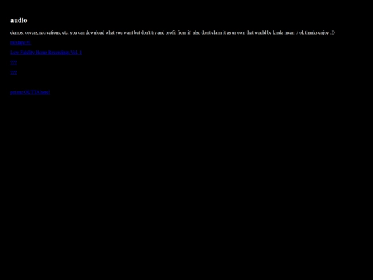 audio screenshot