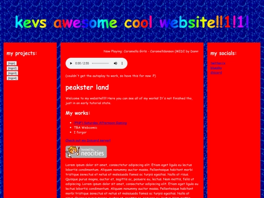 supersecrettestpagewowzersdonotlook screenshot