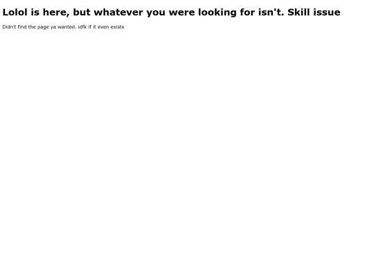 not_found screenshot