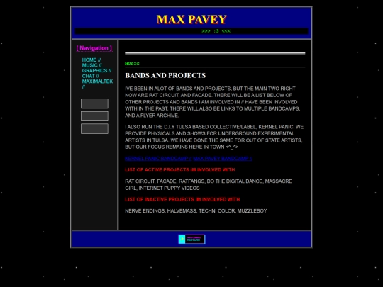 MUSIC screenshot