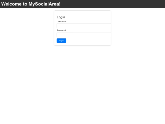 logintest screenshot