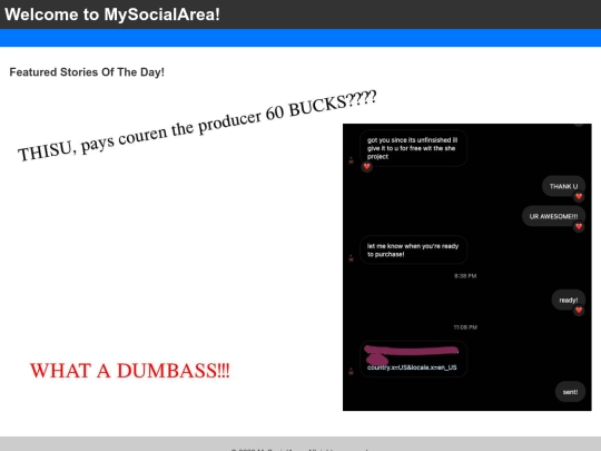 news screenshot