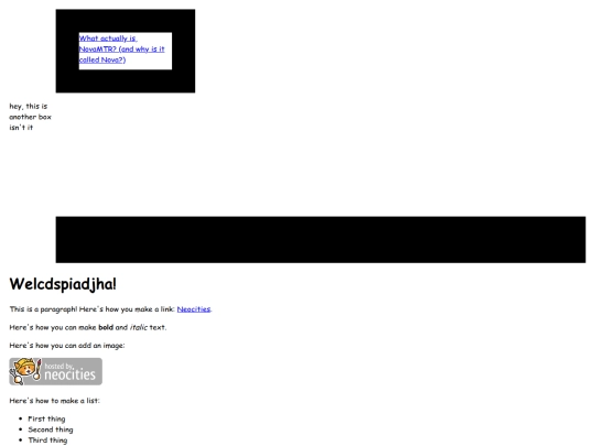 test screenshot