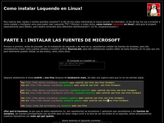 tutoriales screenshot
