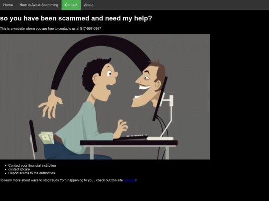 contact screenshot