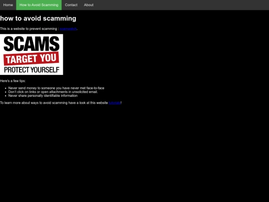 howtoavoid screenshot