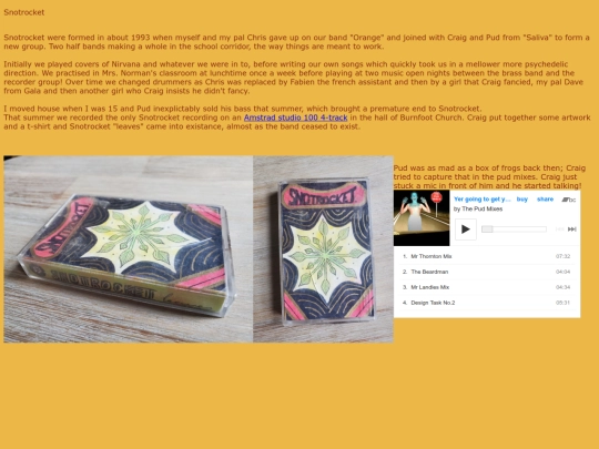 Snotrocketpage screenshot