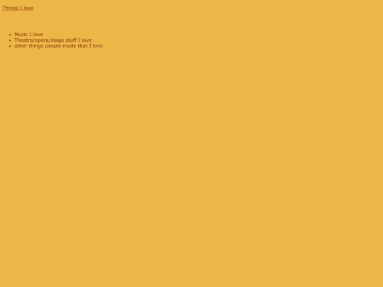 thingsIlove screenshot