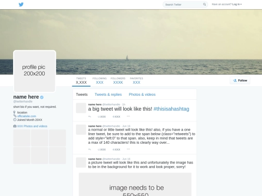 socialmedia/twittermultiple screenshot