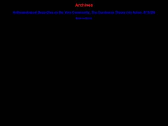 archiveshome screenshot
