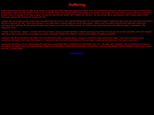 suffering screenshot