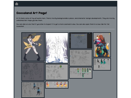 artpage screenshot