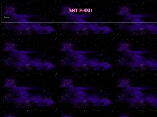 not_found screenshot