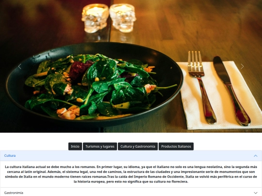 CulturayGastronomía screenshot