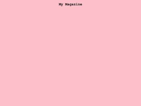 magazine screenshot