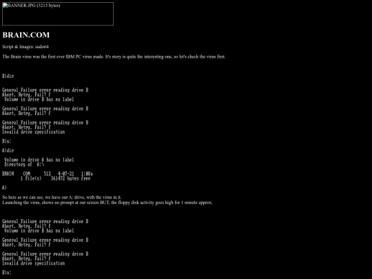 Brain screenshot