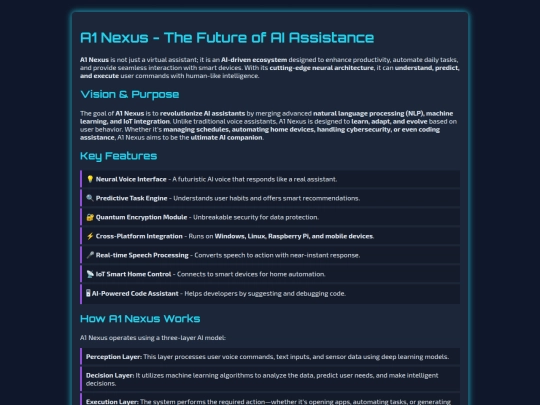 a1-nexus screenshot
