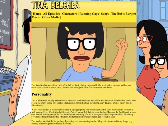 tinabelcher screenshot