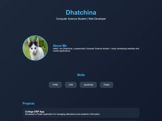 portfolio screenshot