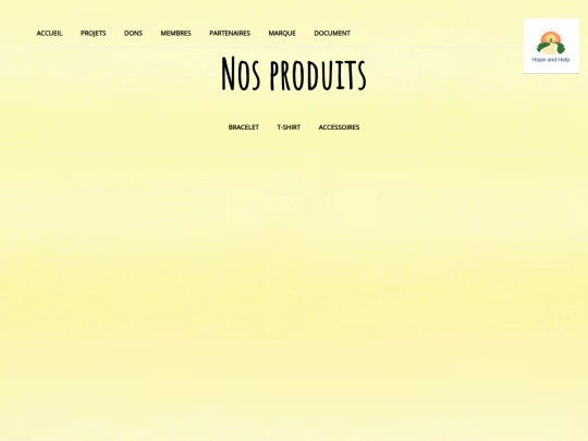 nos-produits screenshot