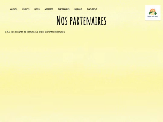 partenaires screenshot