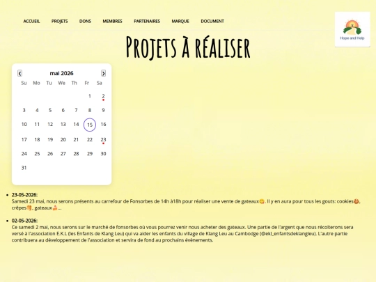 projets-a-realiser screenshot
