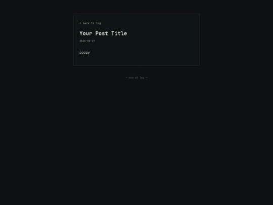 posts/test1 screenshot