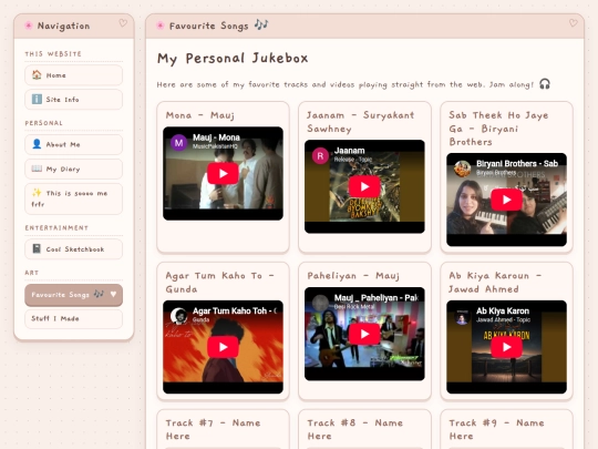 fav-songs screenshot