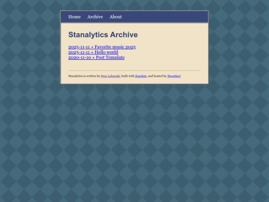 archive screenshot