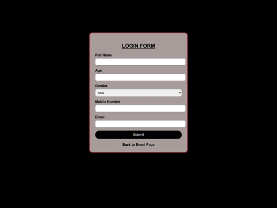 Thara/login screenshot