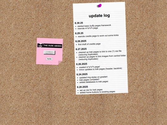 updates screenshot