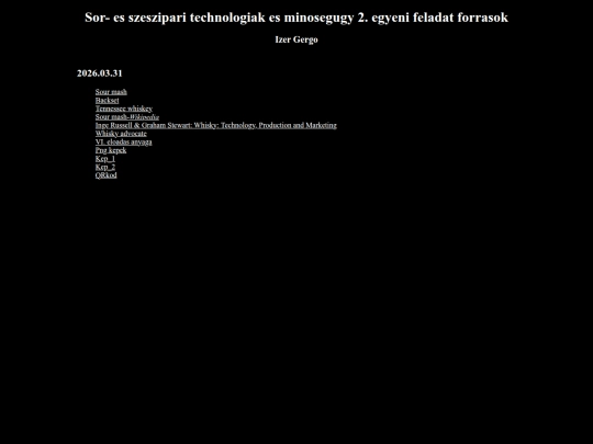 forrasok screenshot